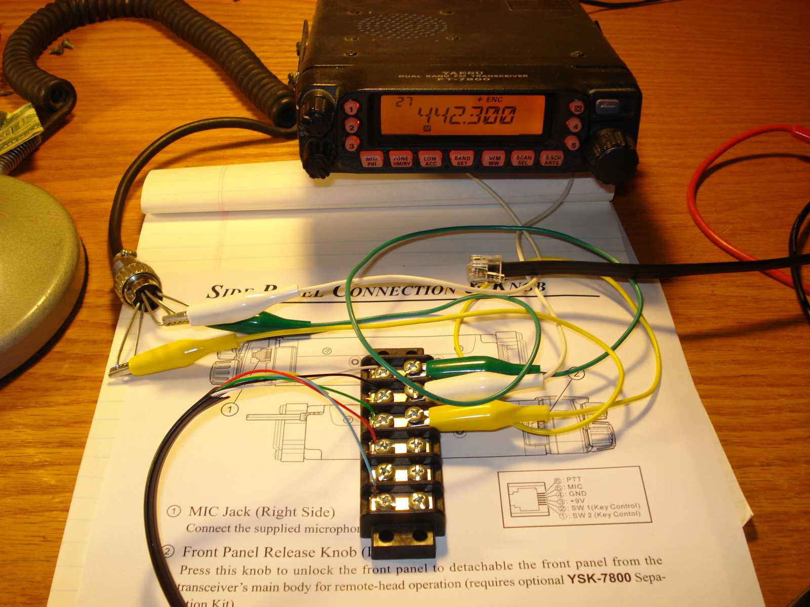 4 pin microphone wiring diagram