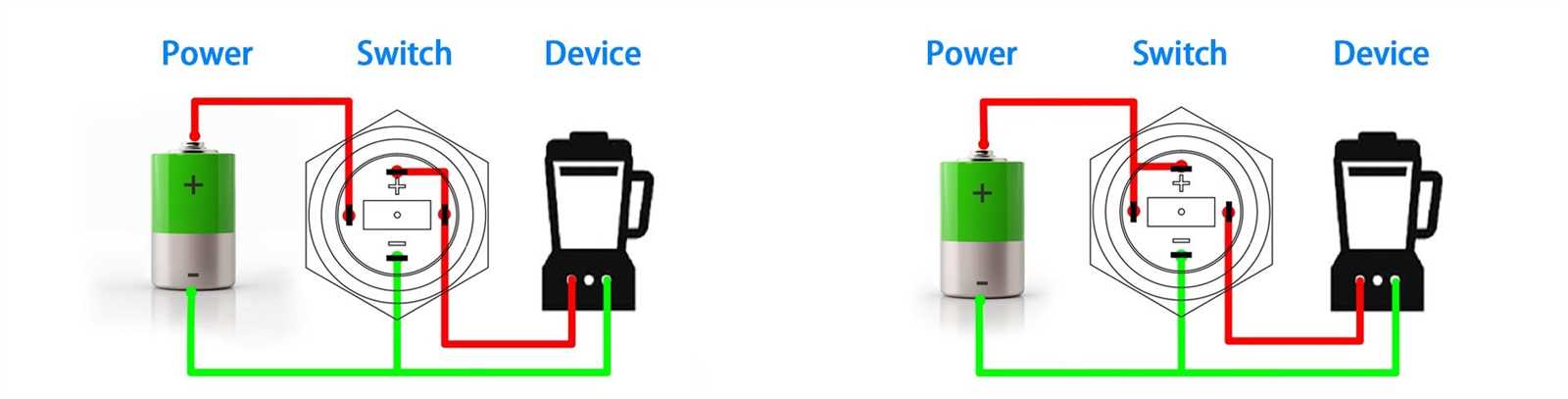 4 pin momentary switch wiring diagram