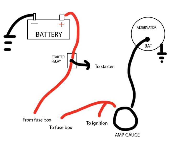 4 pole starter relay wiring diagram