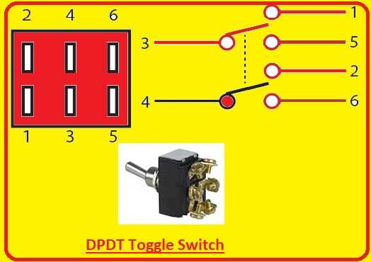 4 prong toggle switch wiring diagram