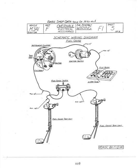 4 wire fuel gauge wiring diagram