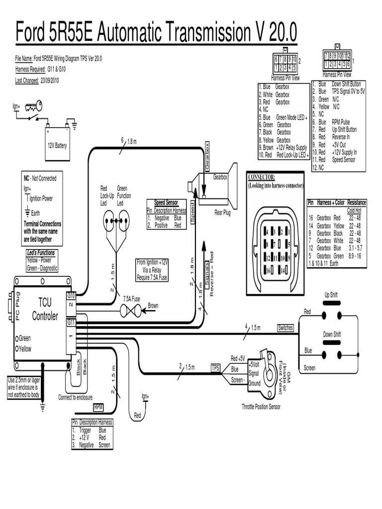 46re transmission wiring diagram