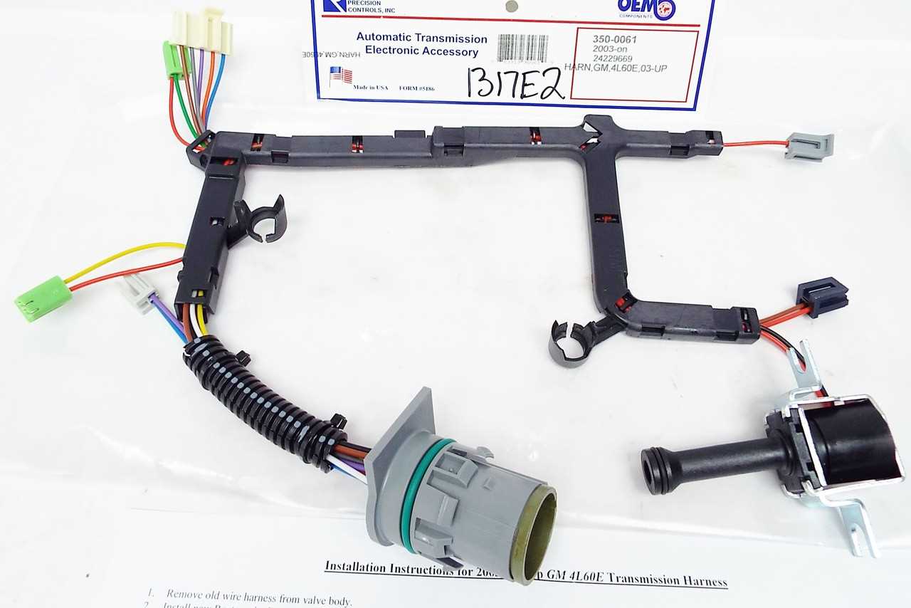 4l60 transmission wiring diagram