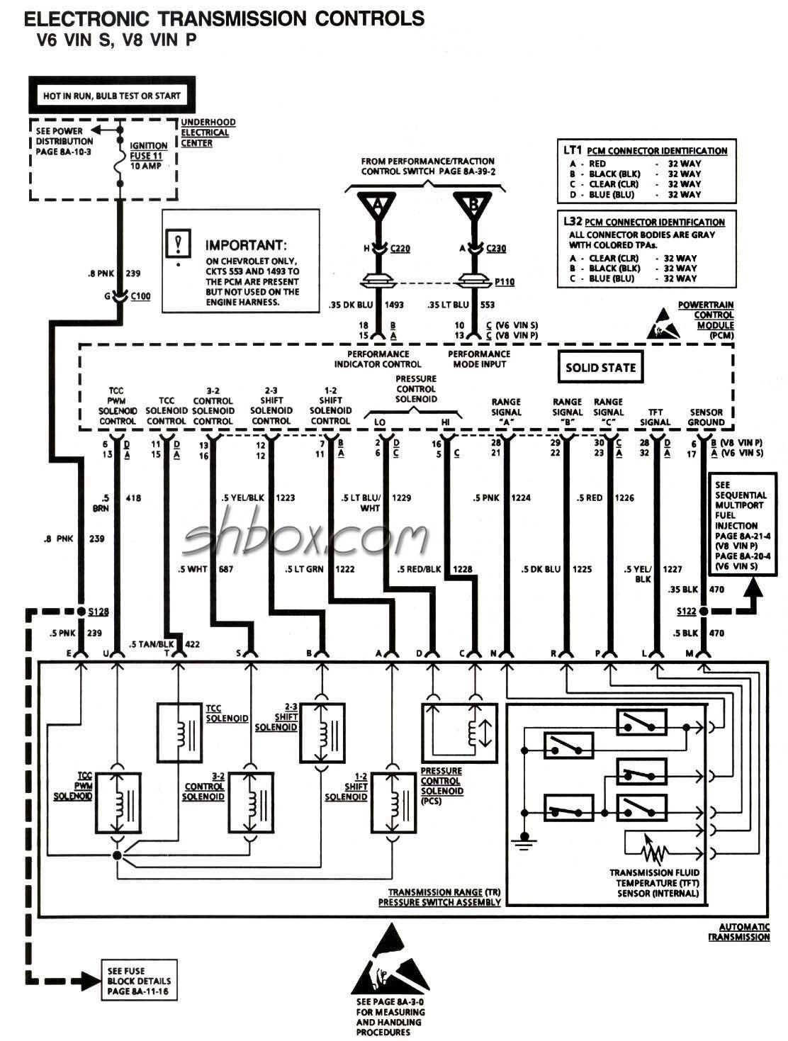 4l60 transmission wiring diagram