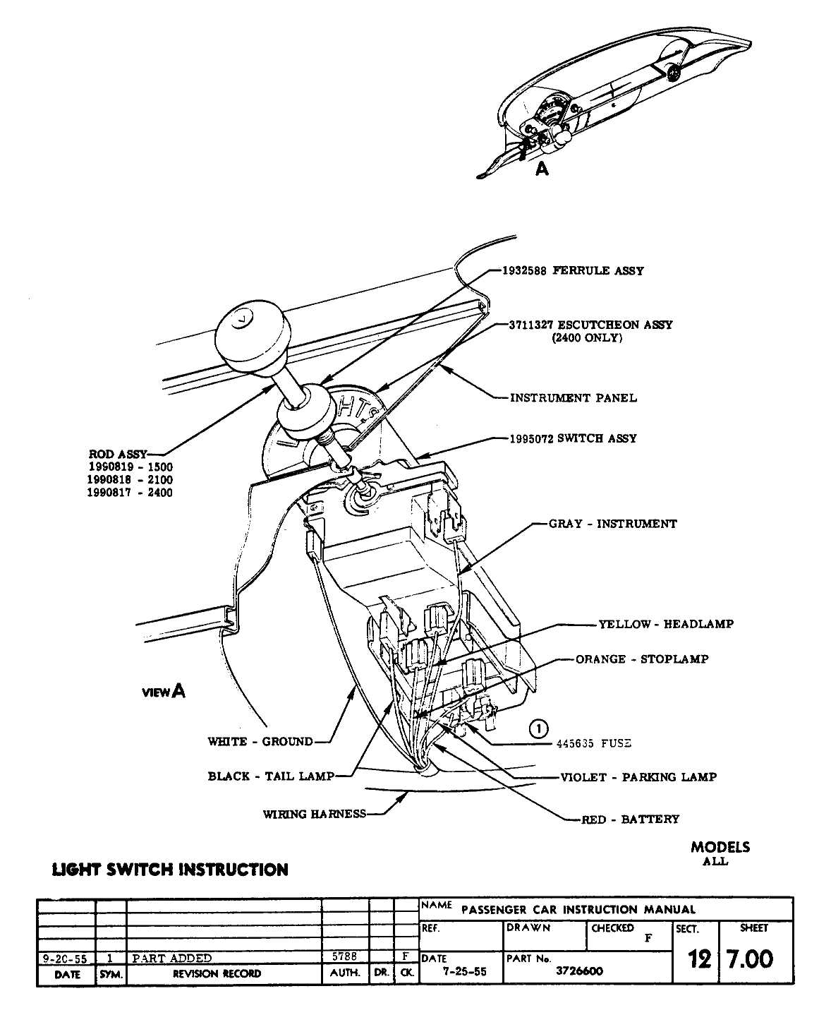 57 chevy wiring diagram