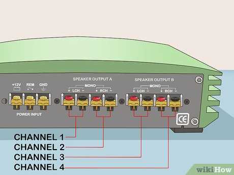 6 channel amp wiring diagram