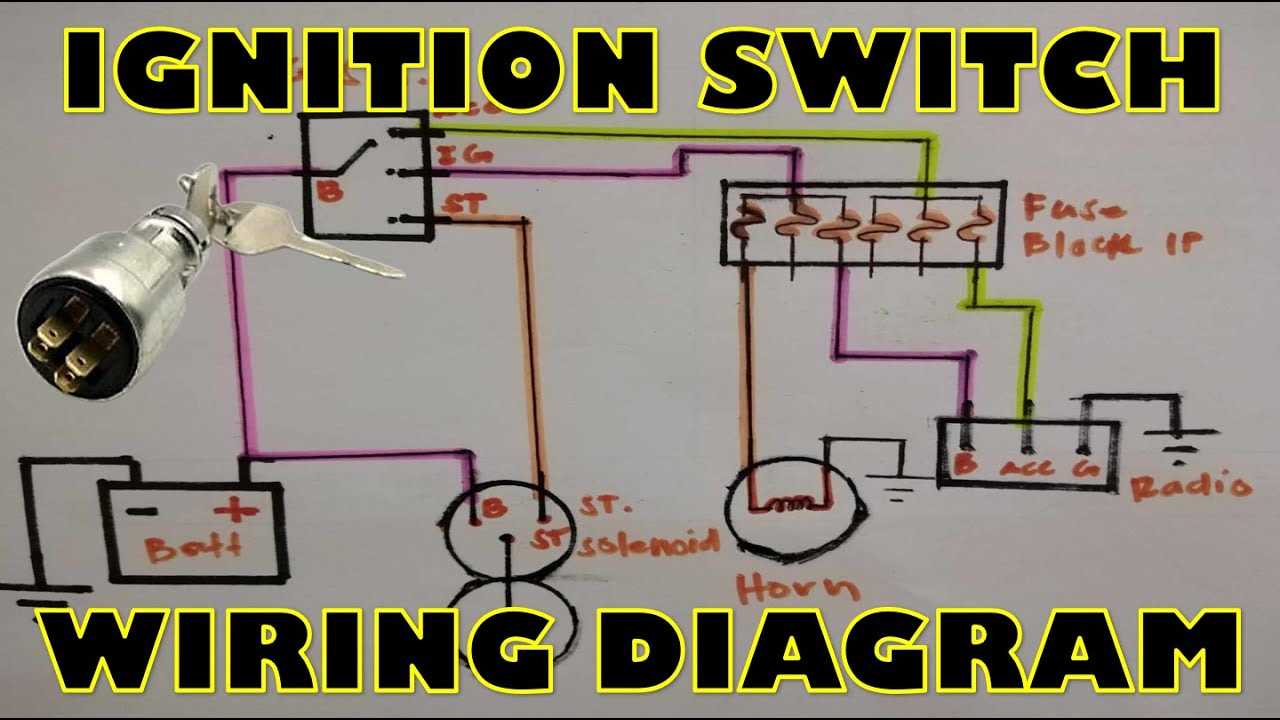 6 terminal ignition switch wiring diagram