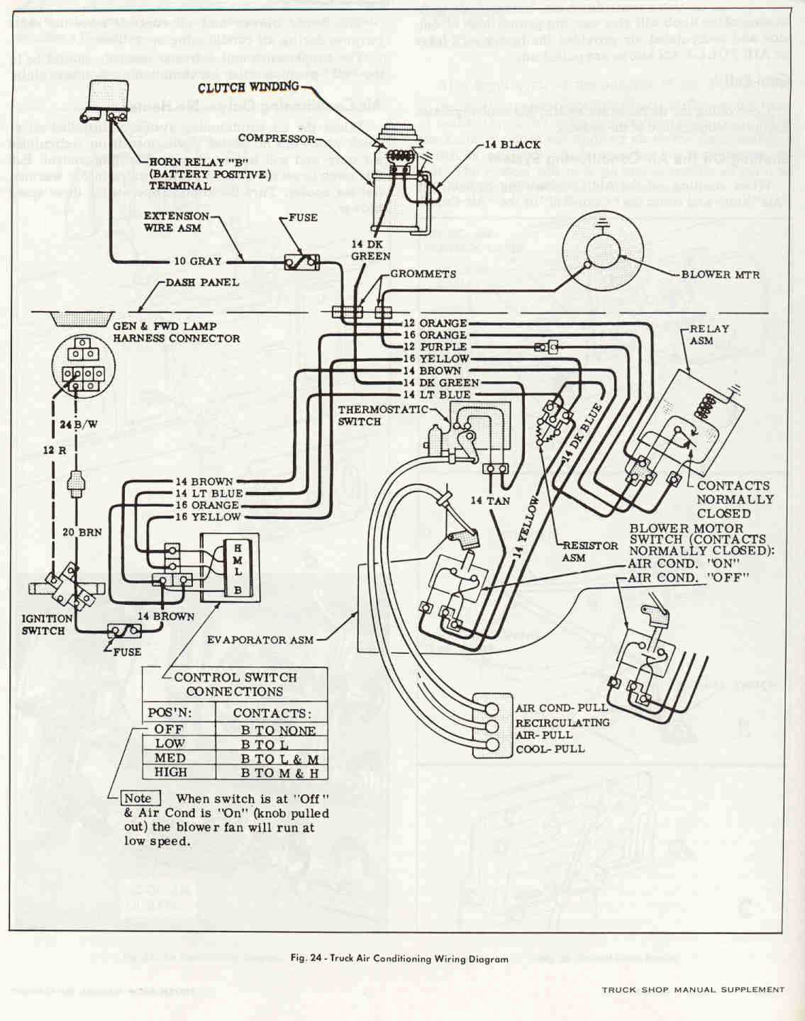 60 66 chevy truck wiring diagram