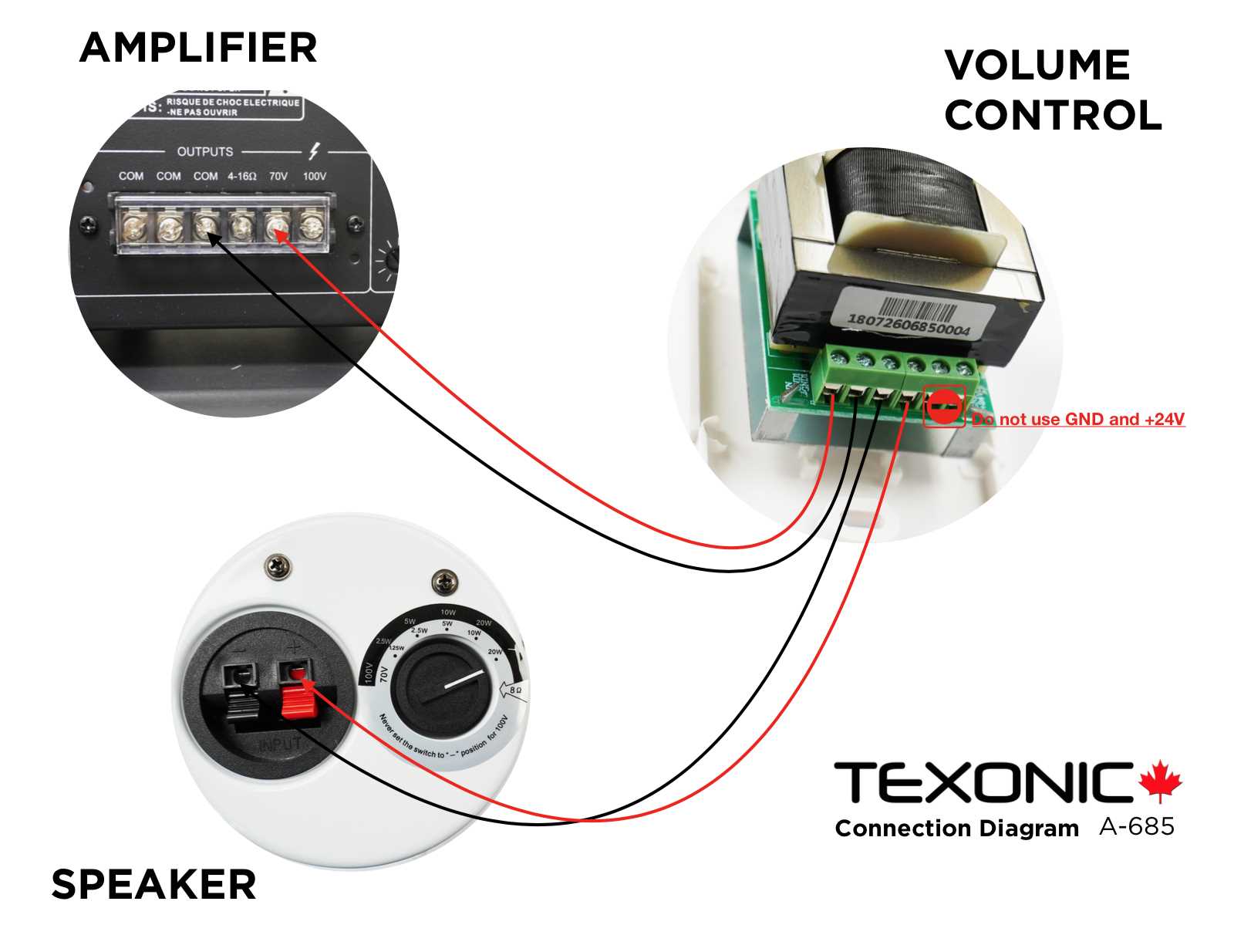 70v speaker wiring diagram