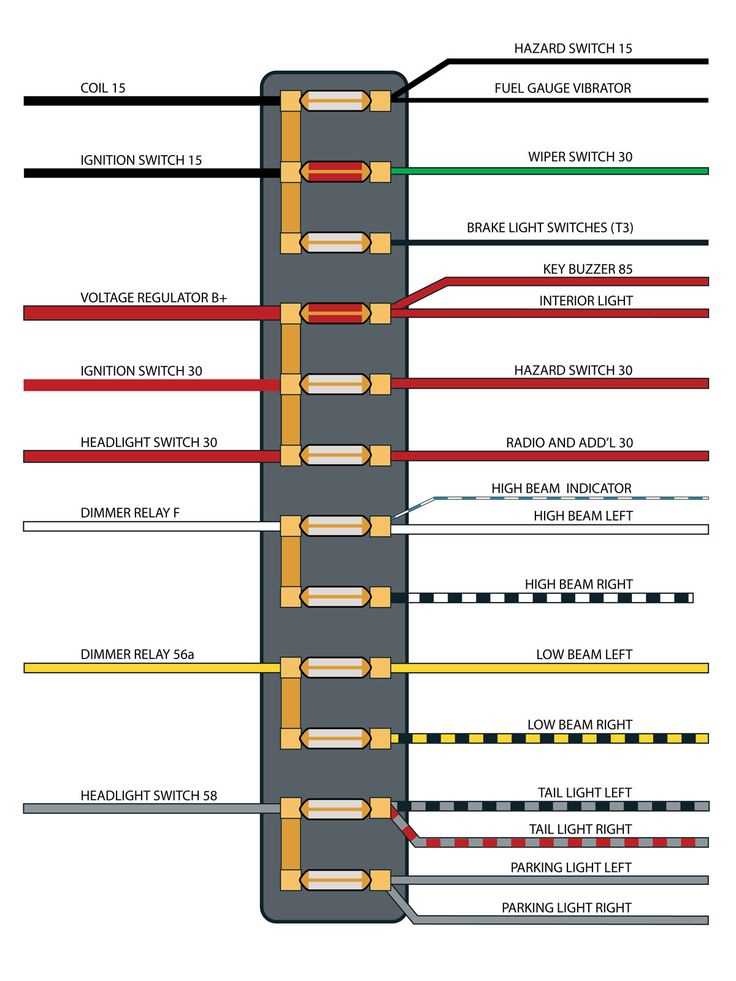 72 vw beetle wiring diagram