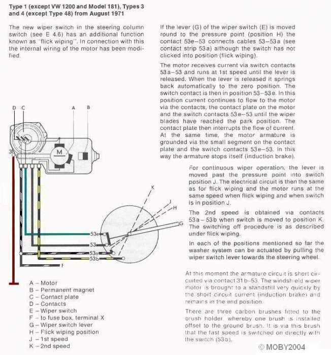 73 vw beetle wiring diagram