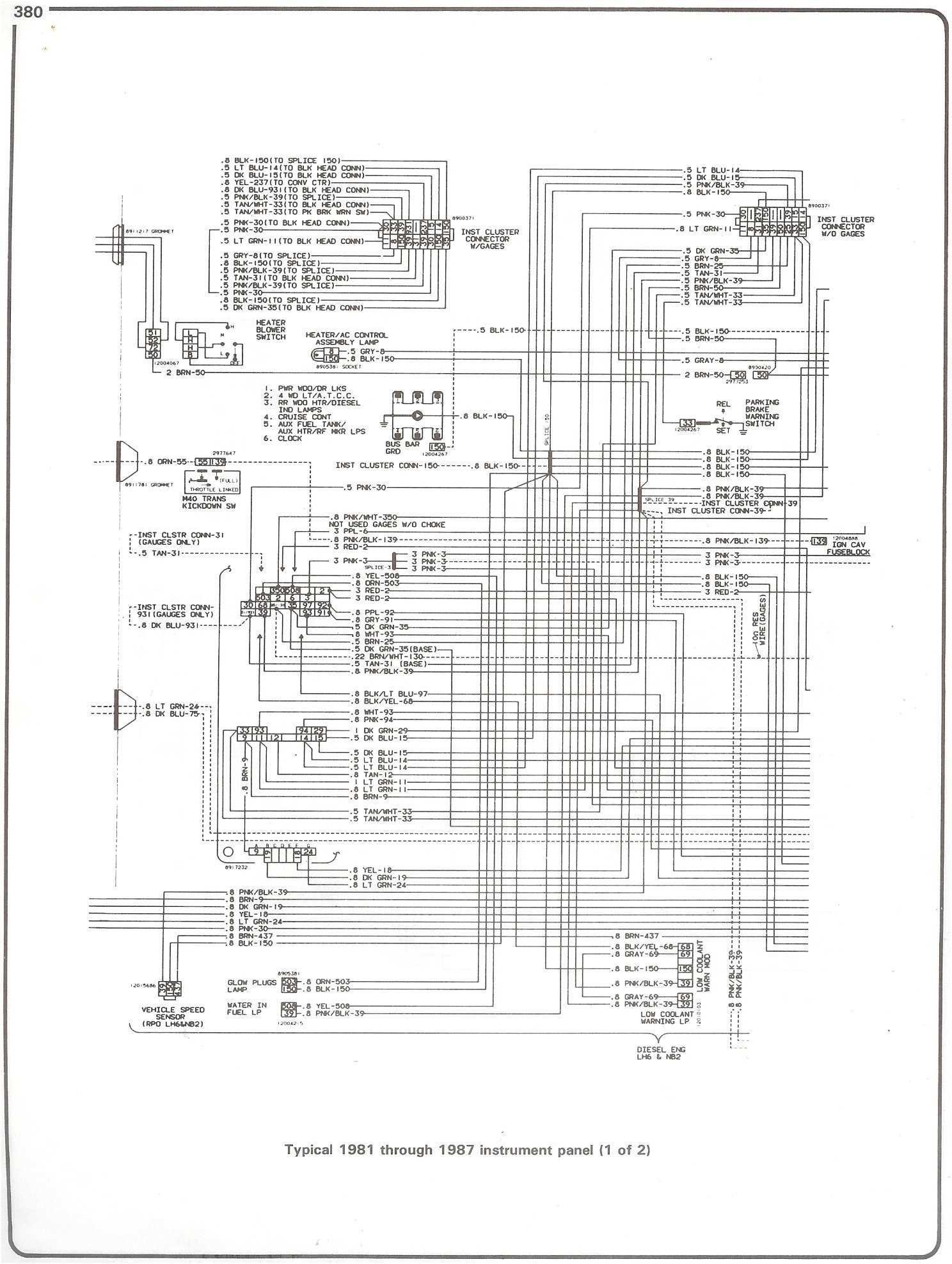 86 c10 bulkhead wiring diagram