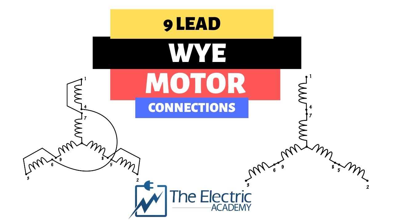 9 wire motor wiring diagram