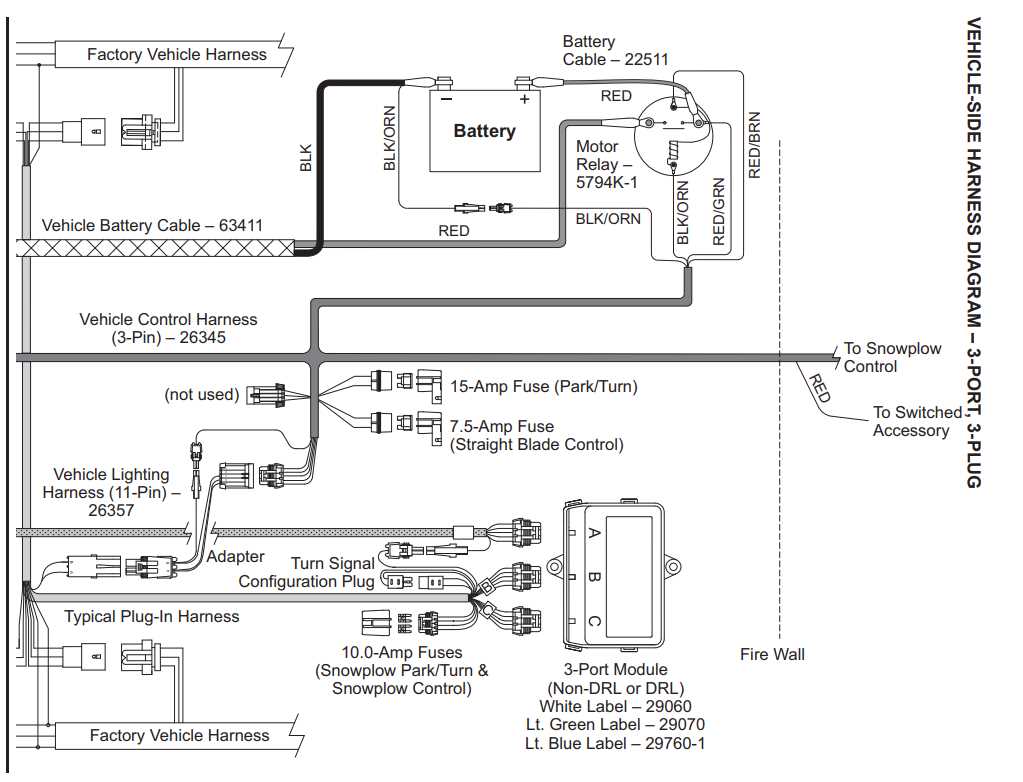 9 pin western plow wiring diagram