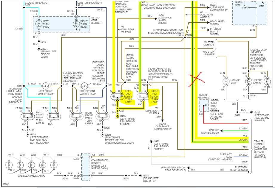 97 chevy silverado wiring diagram