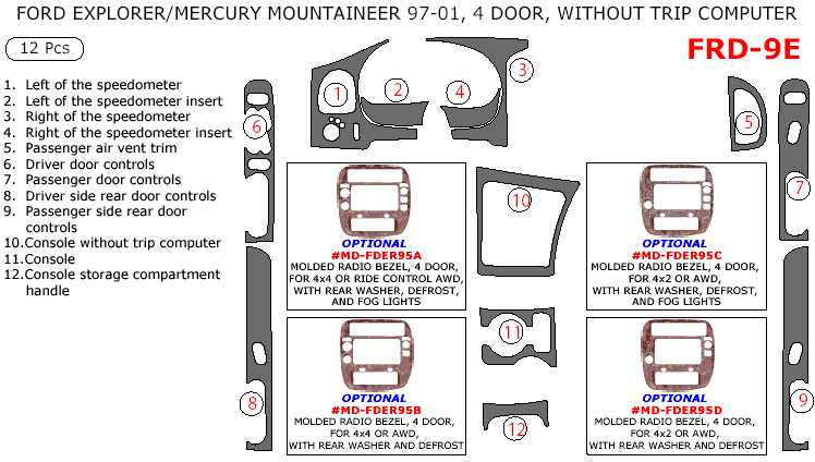 97 ford explorer radio wiring diagram