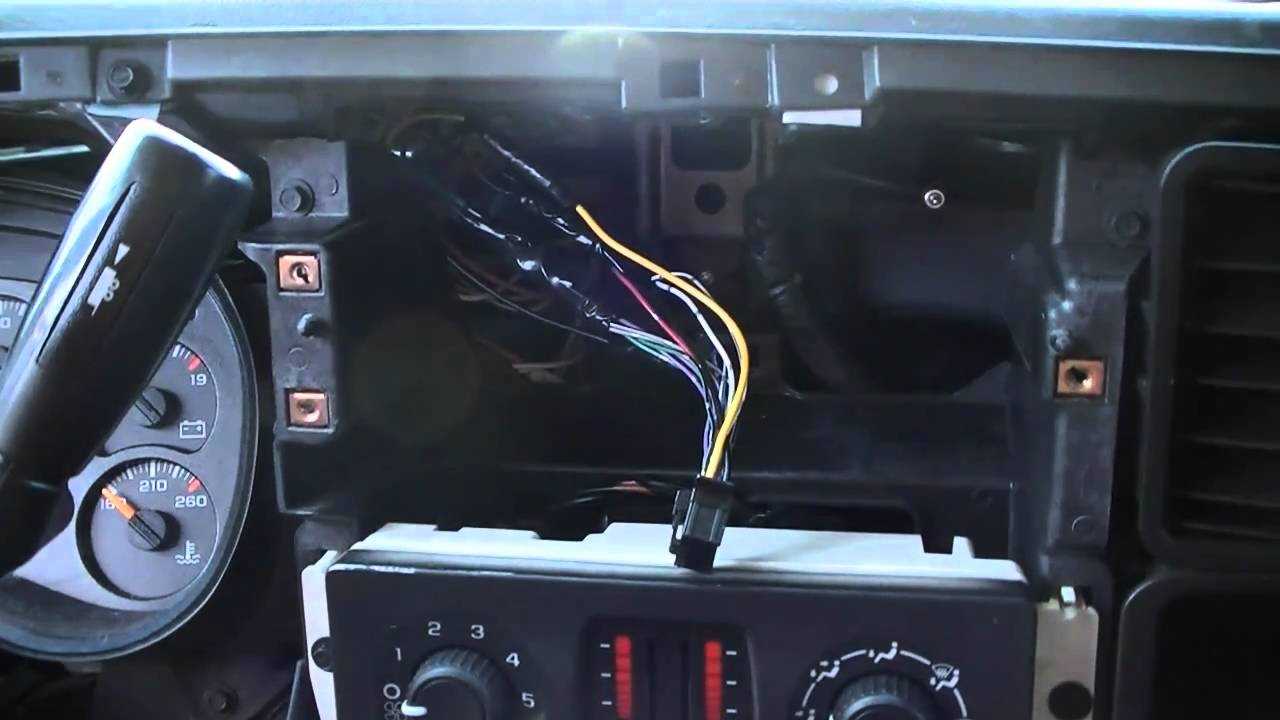 99 chevy silverado radio wiring diagram