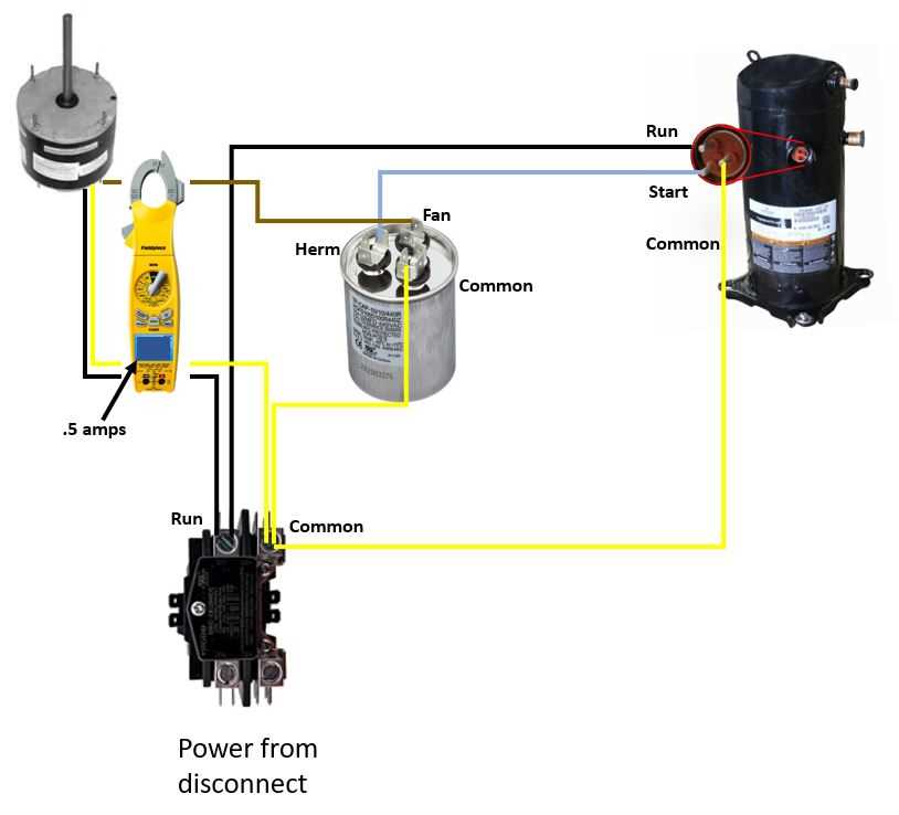 a c capacitor wiring diagram