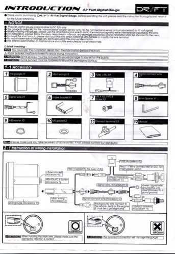 aem air fuel gauge wiring diagram