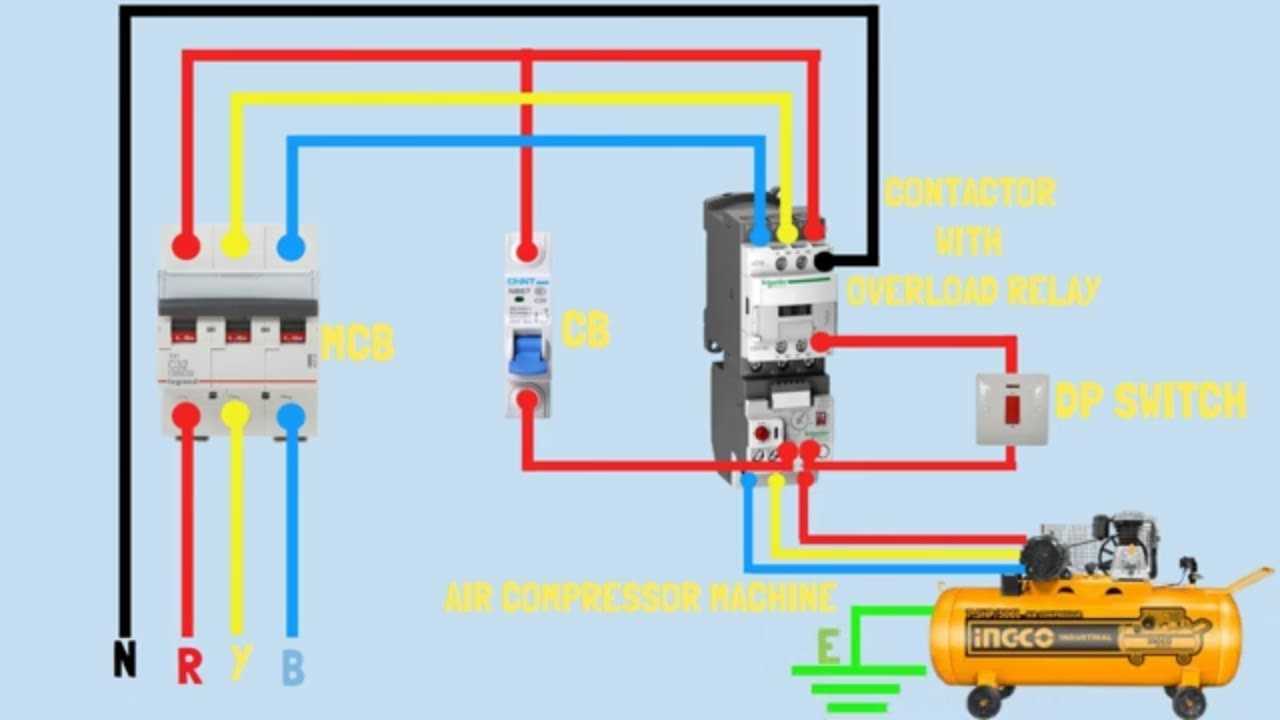 air compressor wiring diagram