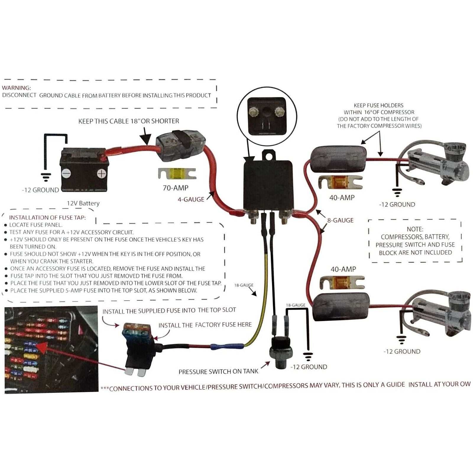 air ride suspension wiring diagram