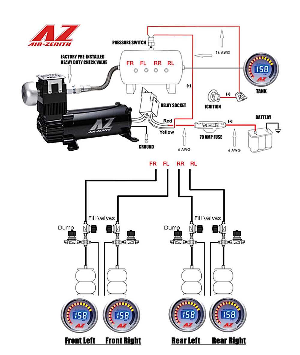 air suspension wiring diagram