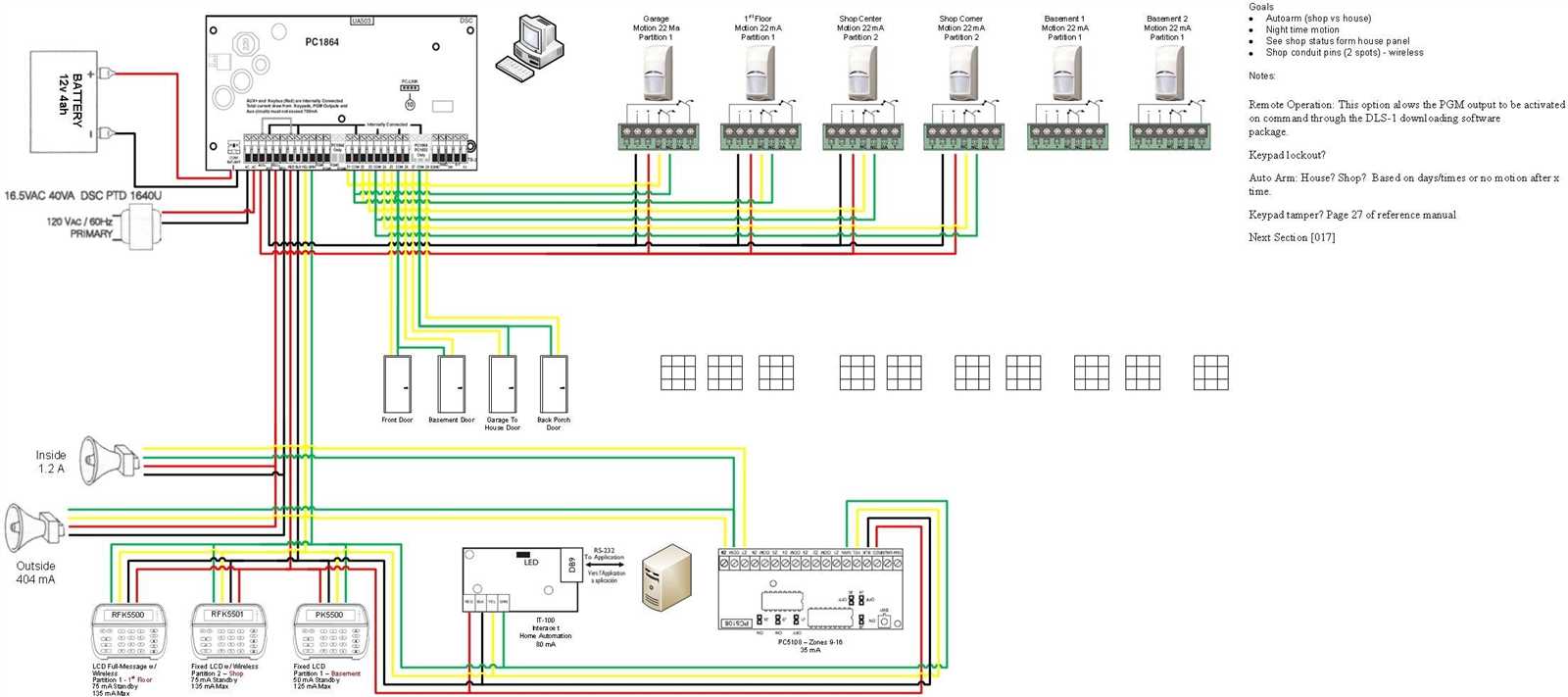 alarm wiring diagram