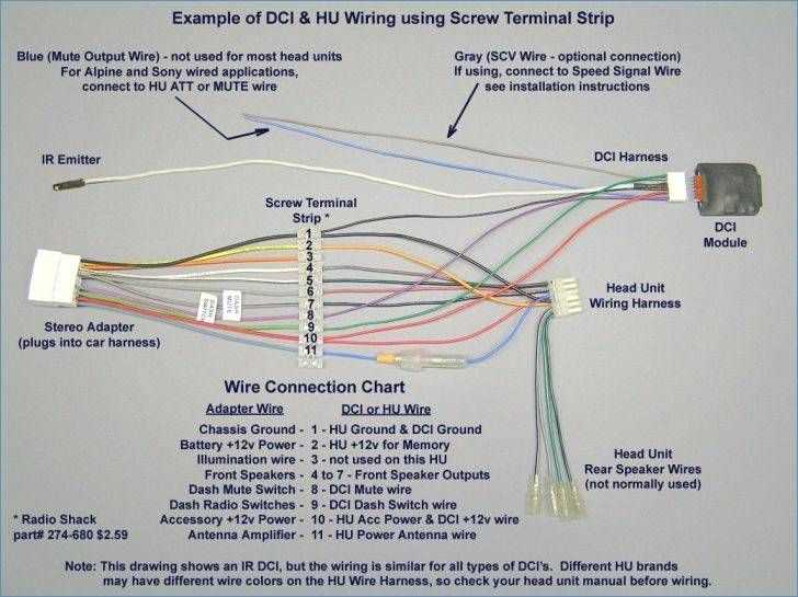 alpine wiring harness diagram