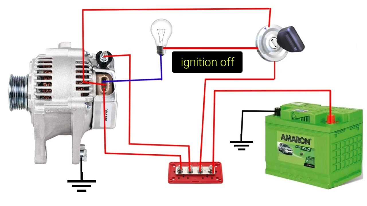 alternator wiring diagram 3 wire