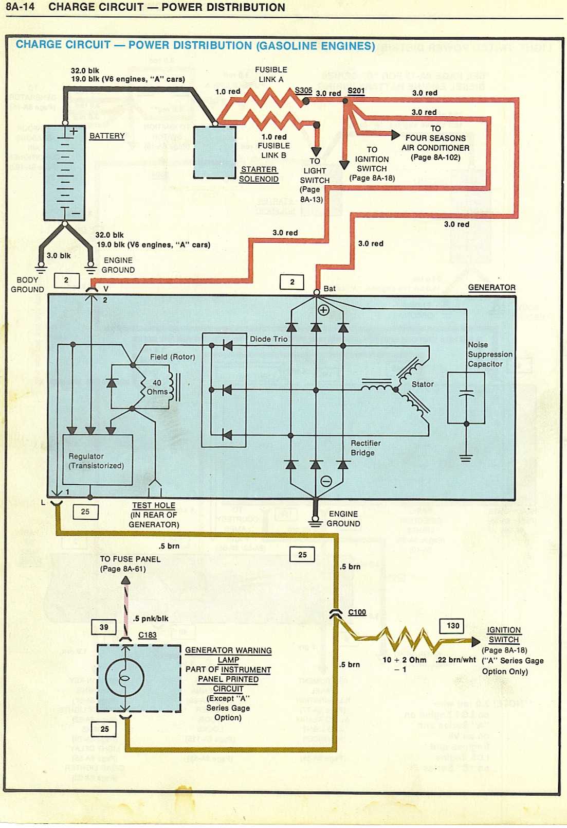 alternator wiring diagram chevy 350