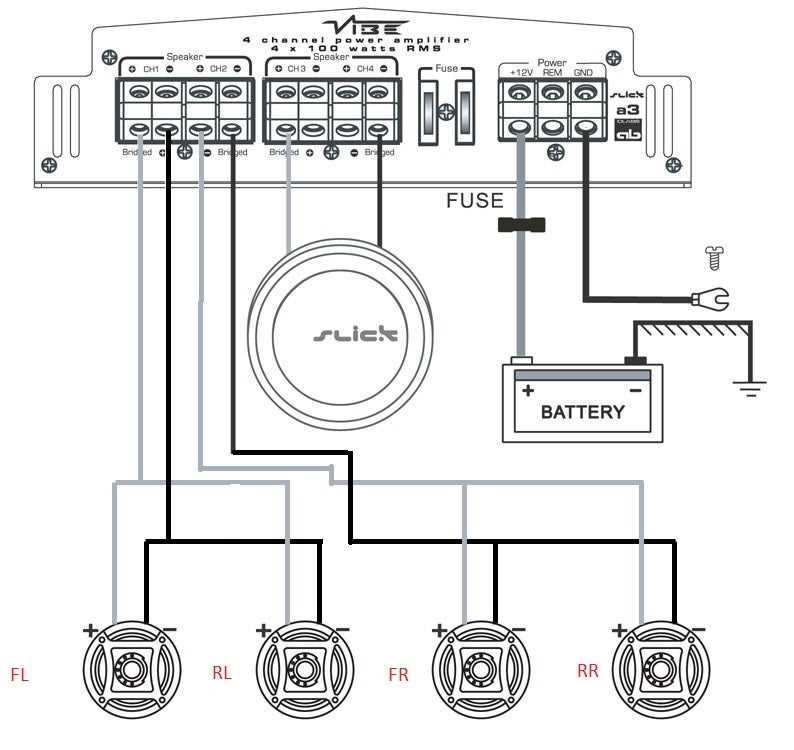 amp wiring diagram