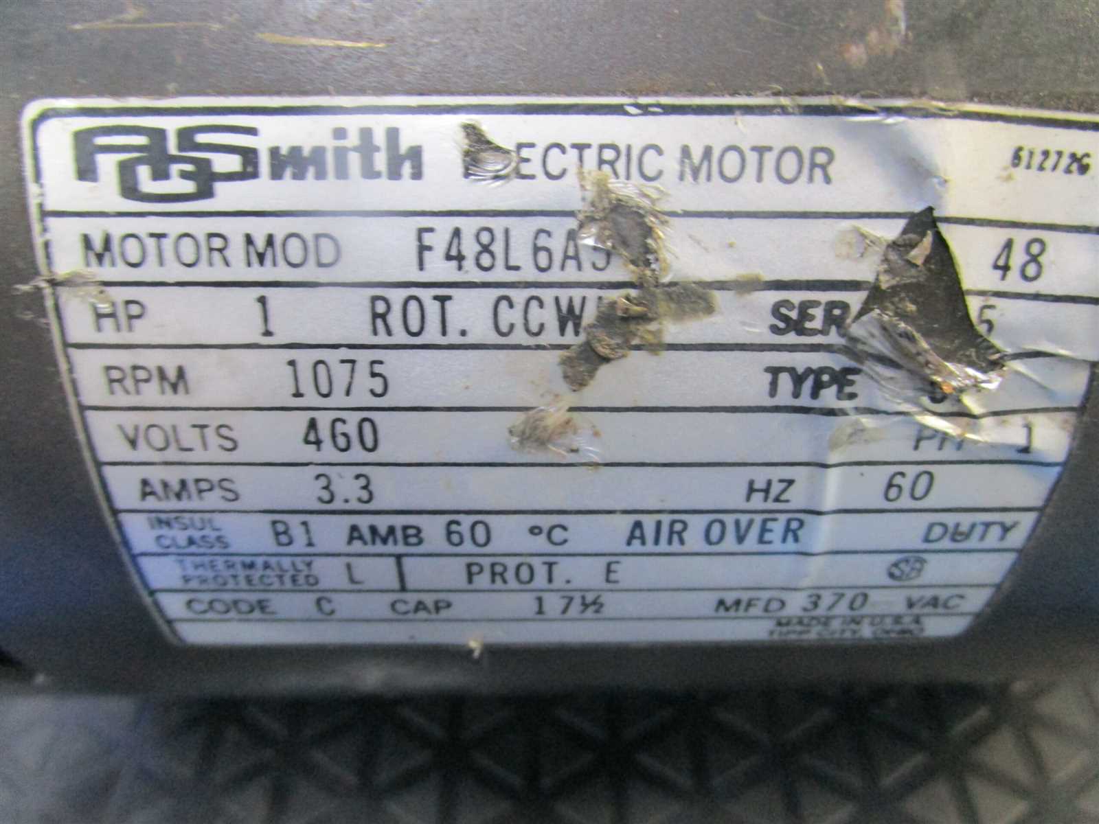 ao smith motor wiring diagram