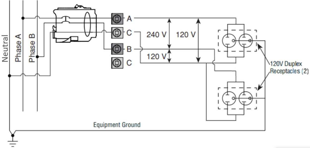 arc fault circuit breaker wiring diagram