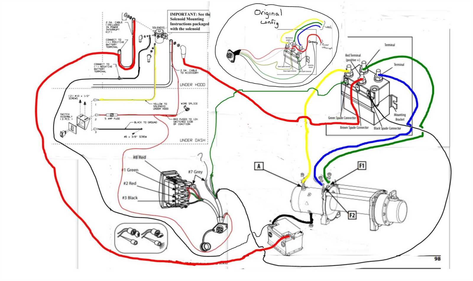 atv winch switch wiring diagram