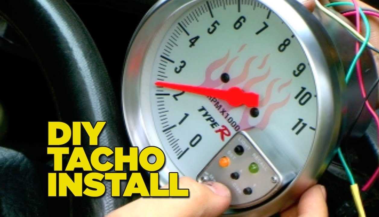 auto gauge tachometer wiring diagram