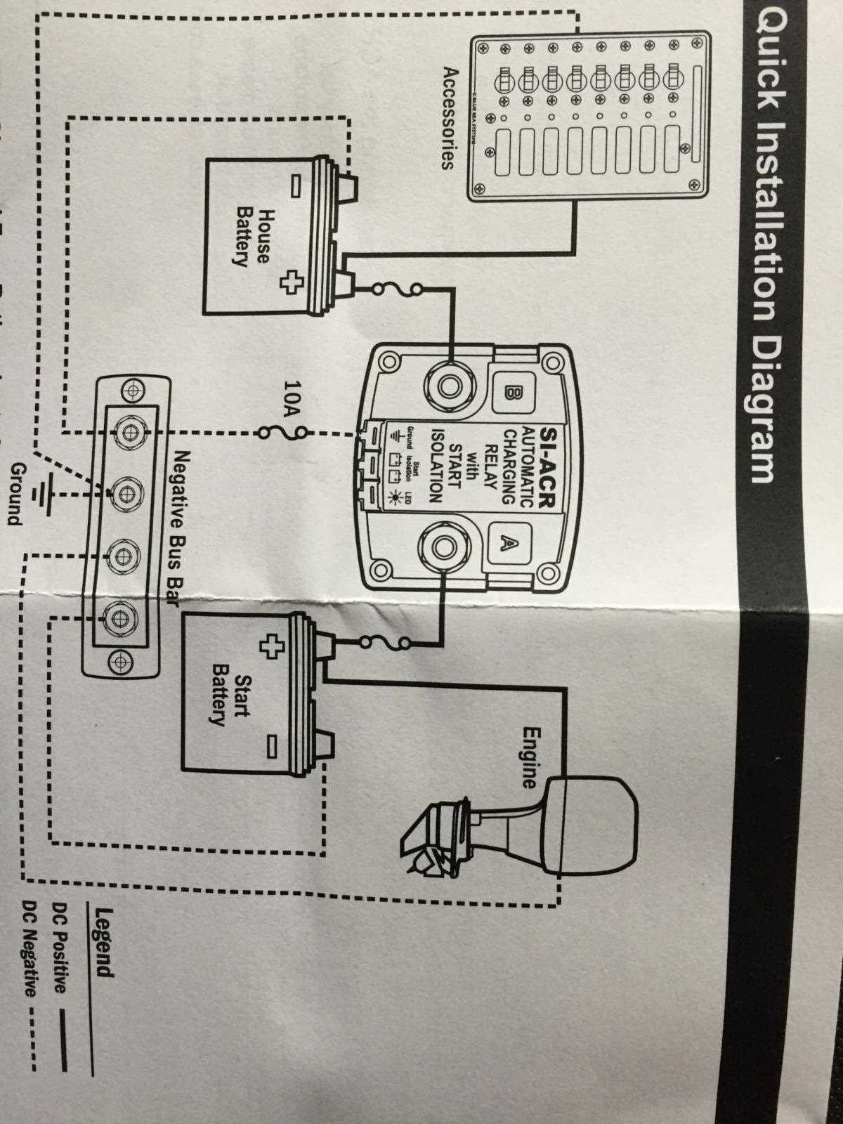 automatic charging relay wiring diagram