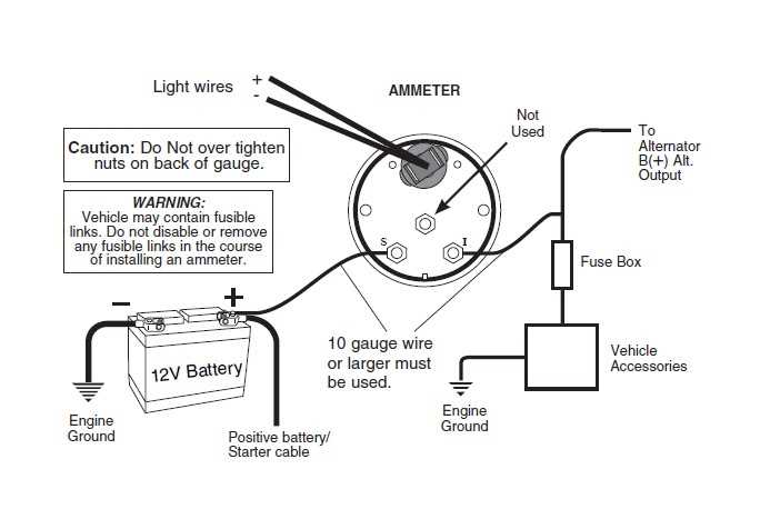 autometer speedometer wiring diagram