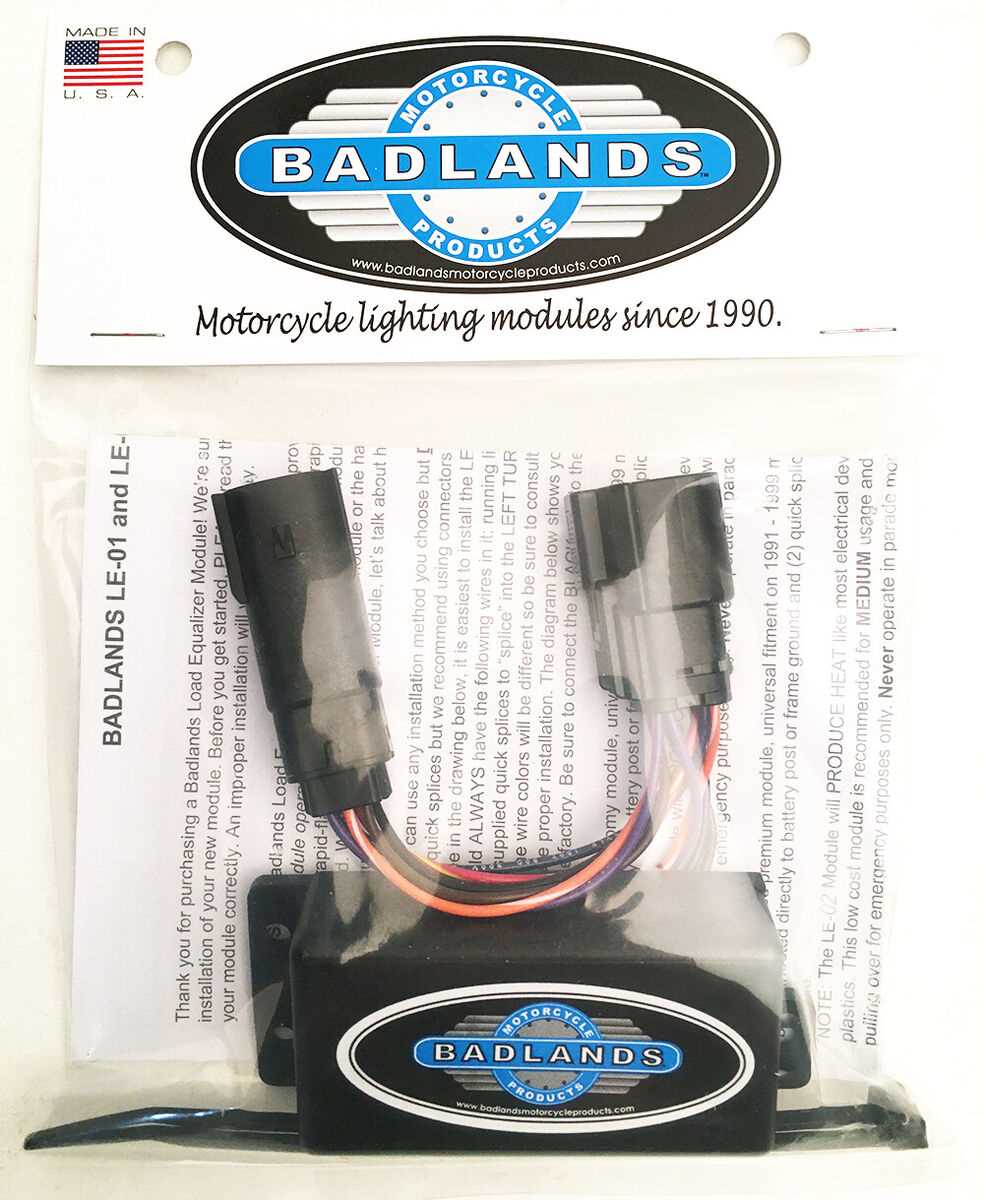 badlands turn signal module wiring diagram