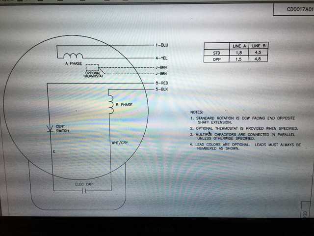 baldor motors wiring diagram