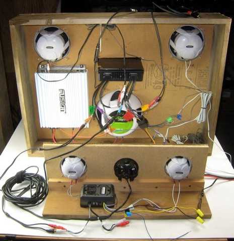 boat speaker wiring diagram