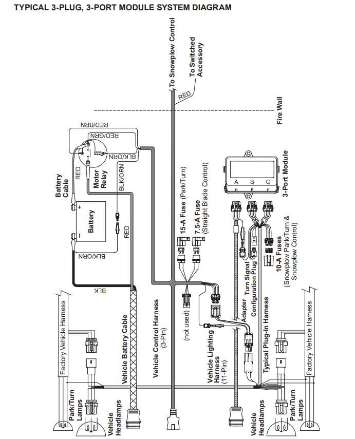 boss snow plow wiring diagram