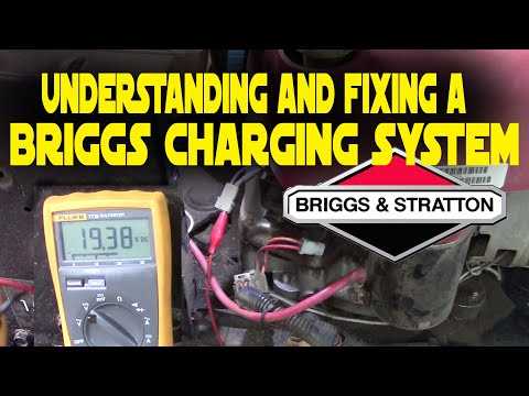 briggs and stratton charging system wiring diagram