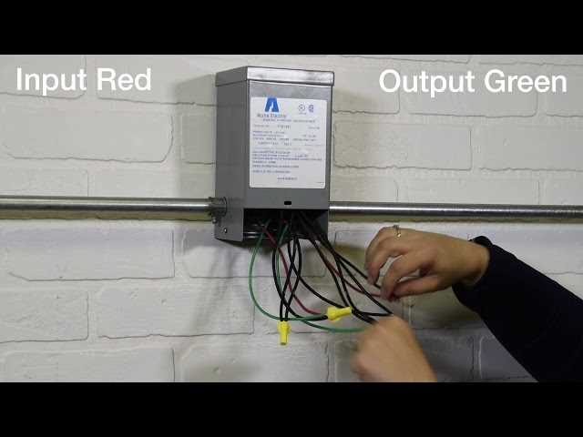 buck transformer wiring diagram