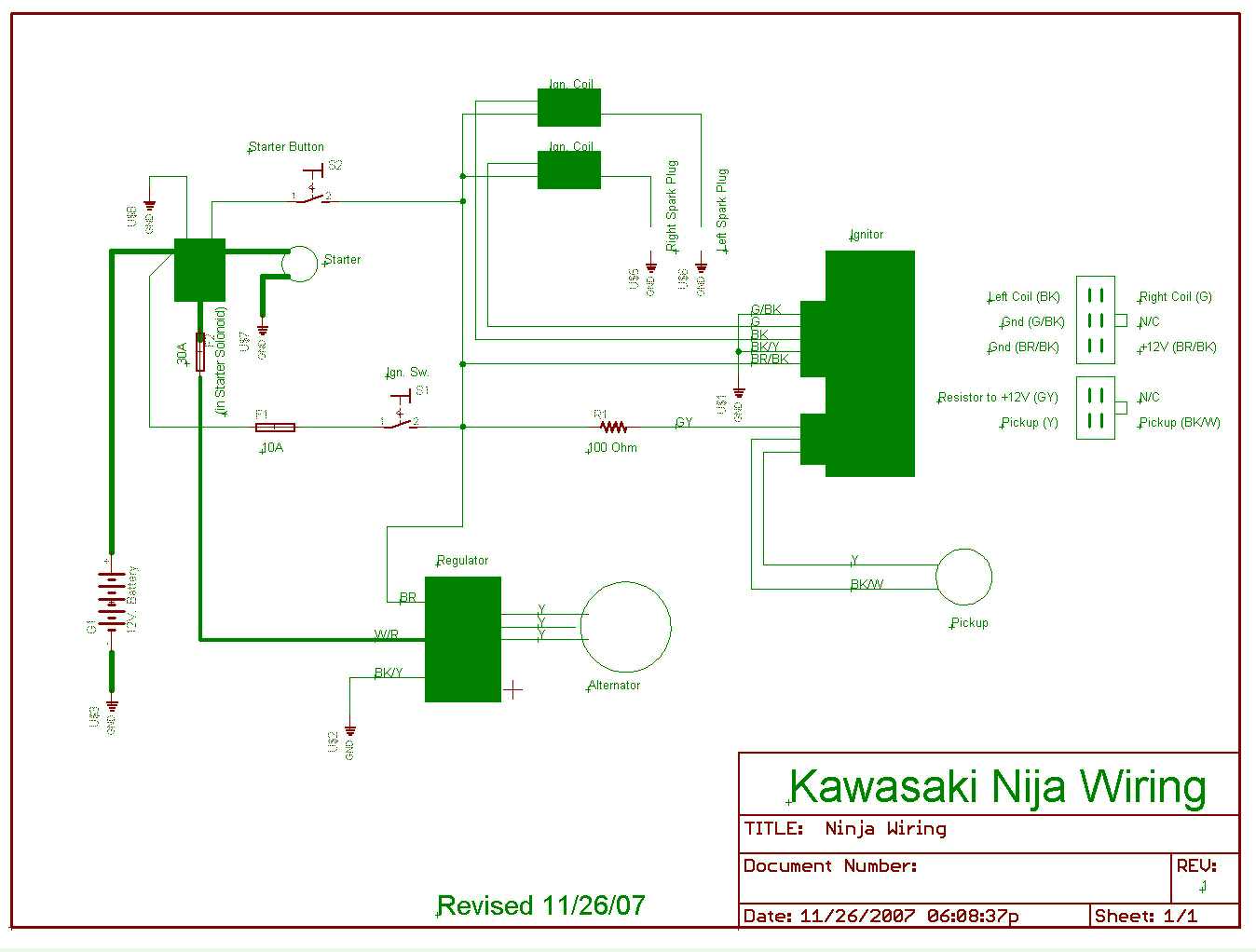 cdi ignition wiring diagram