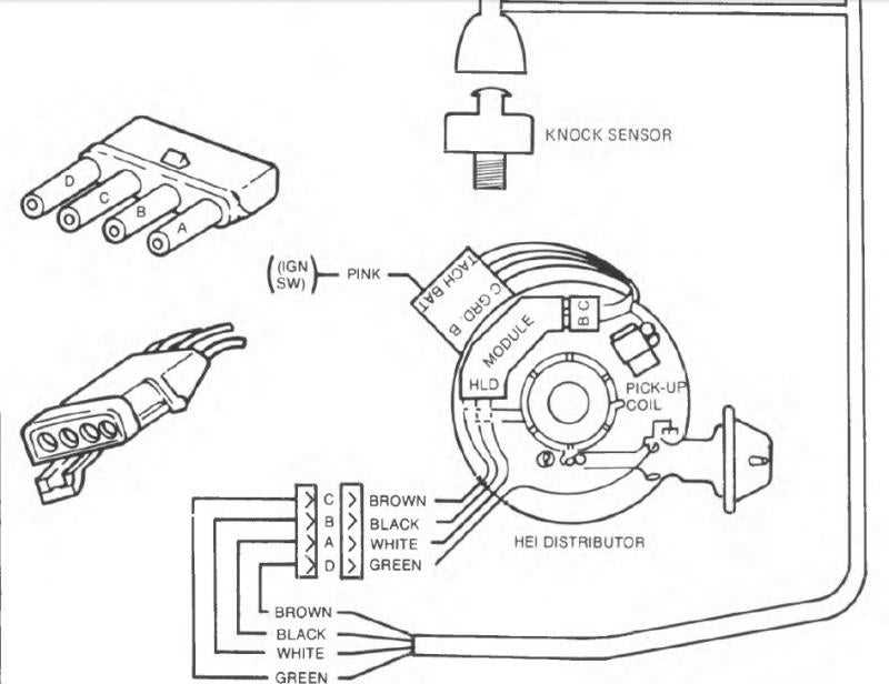 chevy hei distributor wiring diagram