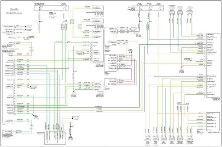 chrysler rhr radio wiring diagrams