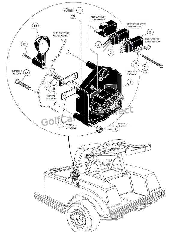 club car 4 battery wiring diagram 48 volt