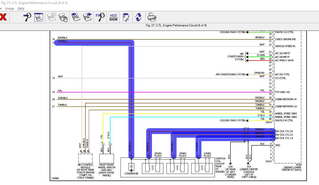 coil pack wiring diagram