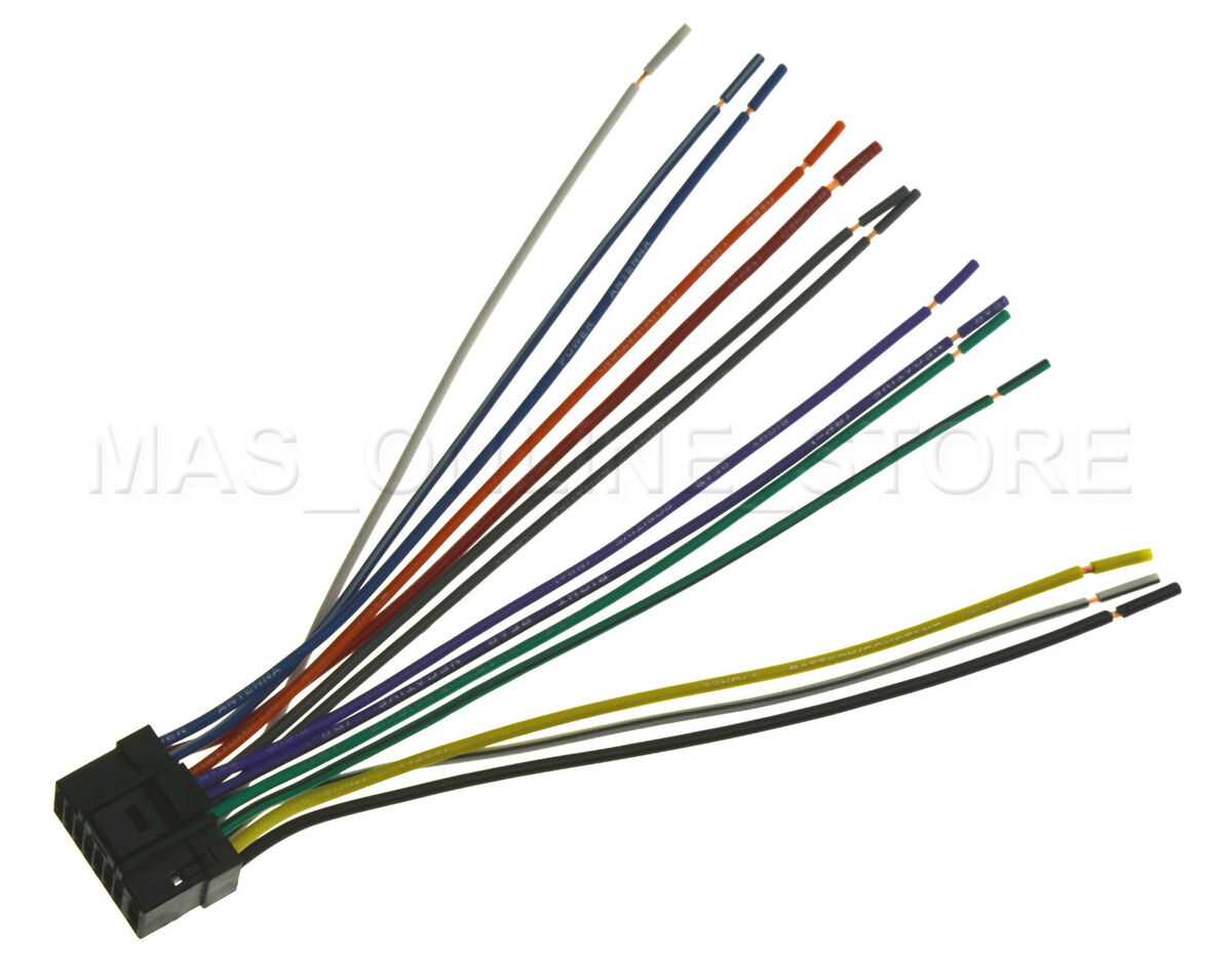 color code alpine stereo wiring diagram