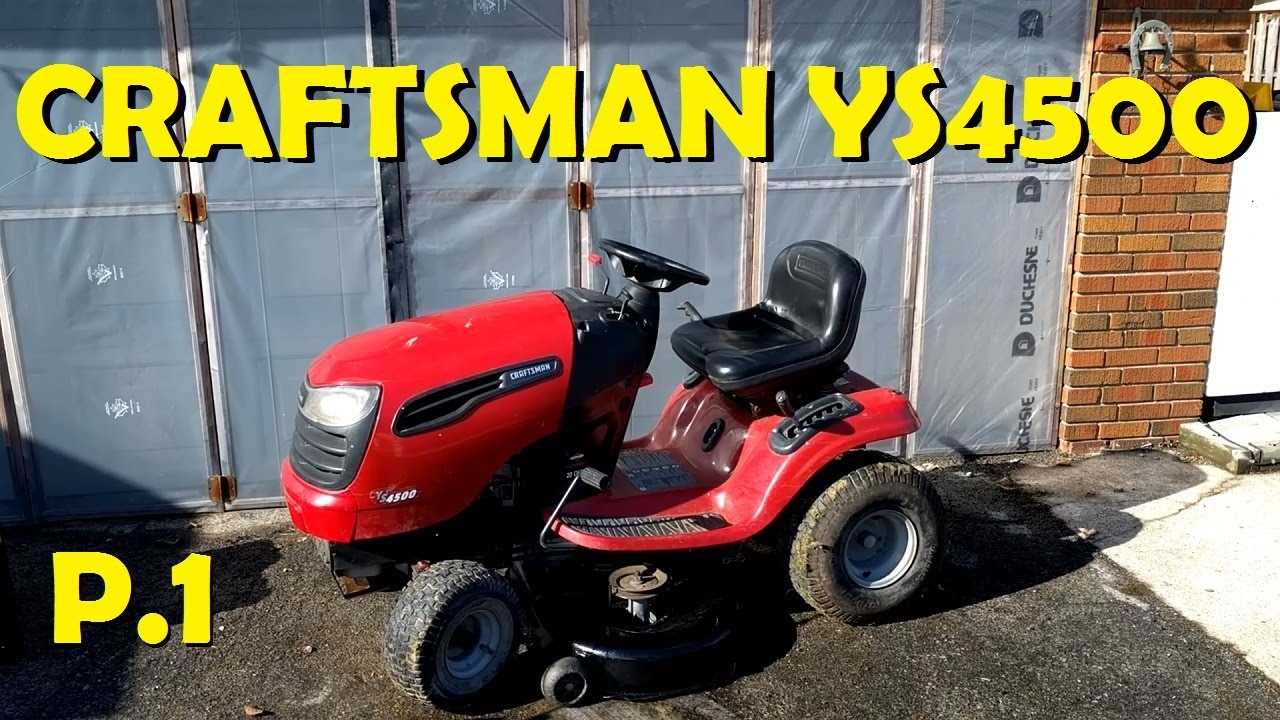 craftsman ys4500 wiring diagram